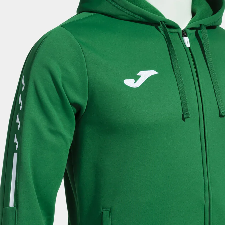 Olimpiada Kapuzenjacke — Grün in Grün, Detailansicht