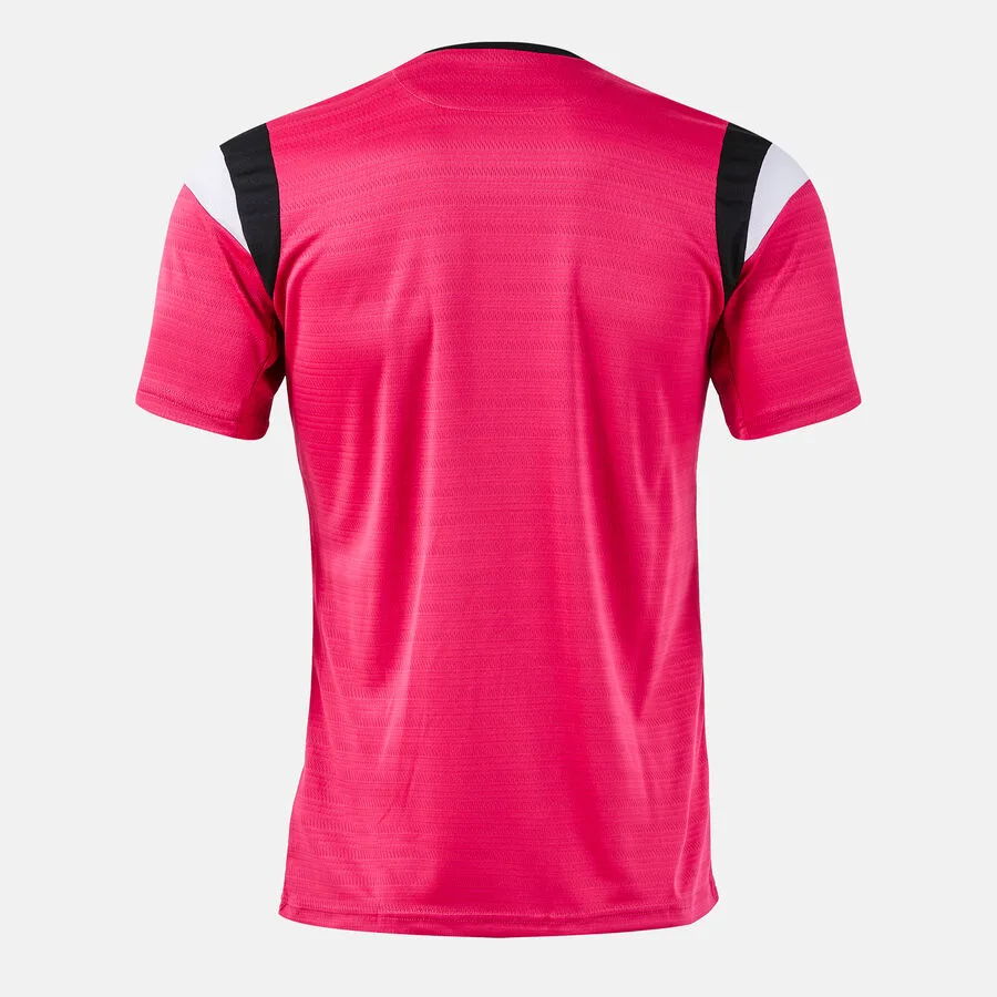 Terra Danubio Shirt — Fuchsia-Schwarz in Fuchsia-Schwarz, Rückansicht