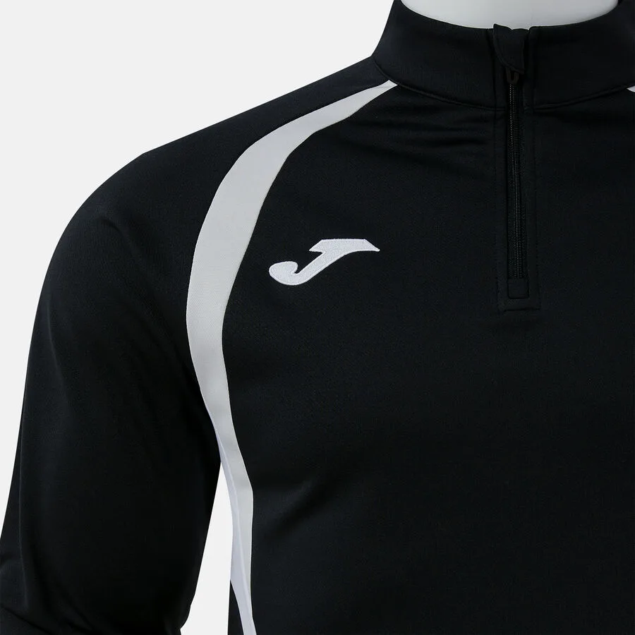 Championship 20 Sweatshirt — Schwarz-Hellgrau in Schwarz-Hellgrau, Detailansicht
