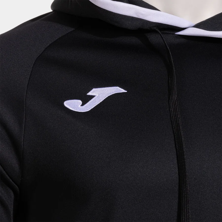 Combi Premium Hoodie — Schwarz-Weiss in Schwarz-Weiß, Detailansicht
