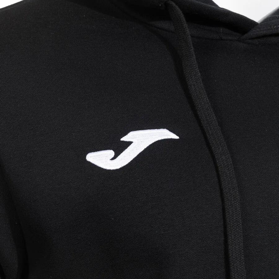 Olimpiada Hoodie — Schwarz in Schwarz, Detailansicht