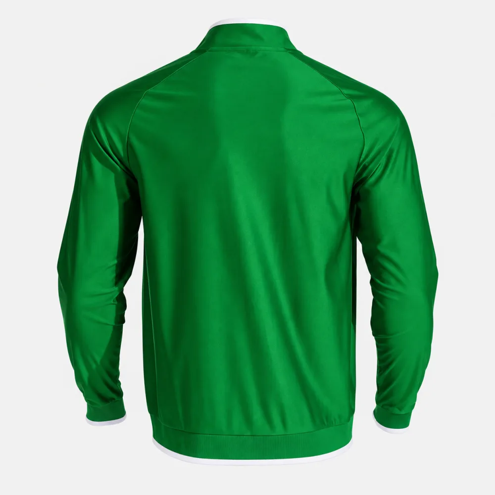 Combi Premium Jacke — Grün-Weiss in Grün-Weiß, Rückansicht