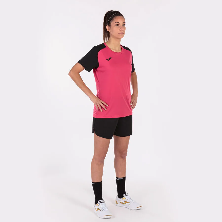Shirt Academy IV — Fucsia-Schwarz in Fucsia-Schwarz, Am Modell