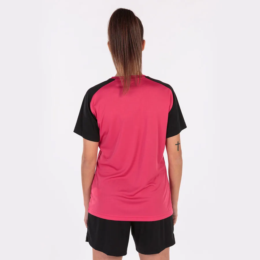 Shirt Academy IV — Fucsia-Schwarz in Fucsia-Schwarz, Am Modell