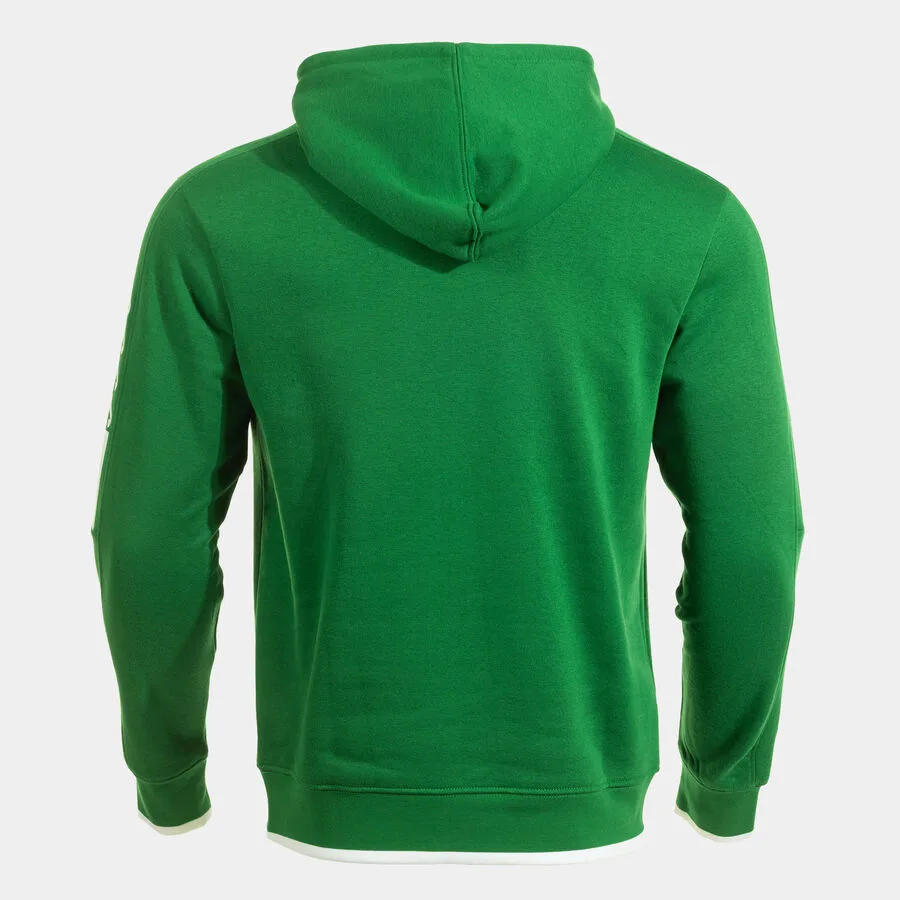 Olimpiada Hoodie — Grün in Grün, Rückansicht