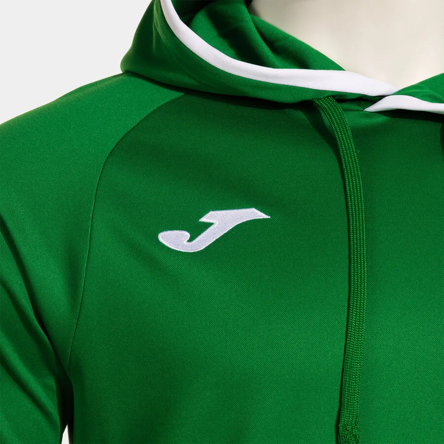 Combi Premium Hoodie — Grün-Weiss in Grün-Weiß, Detailansicht