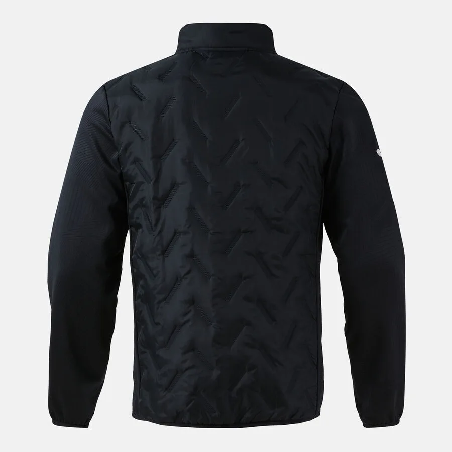 Berna IV Softshell — Schwarz in Schwarz, Rückansicht