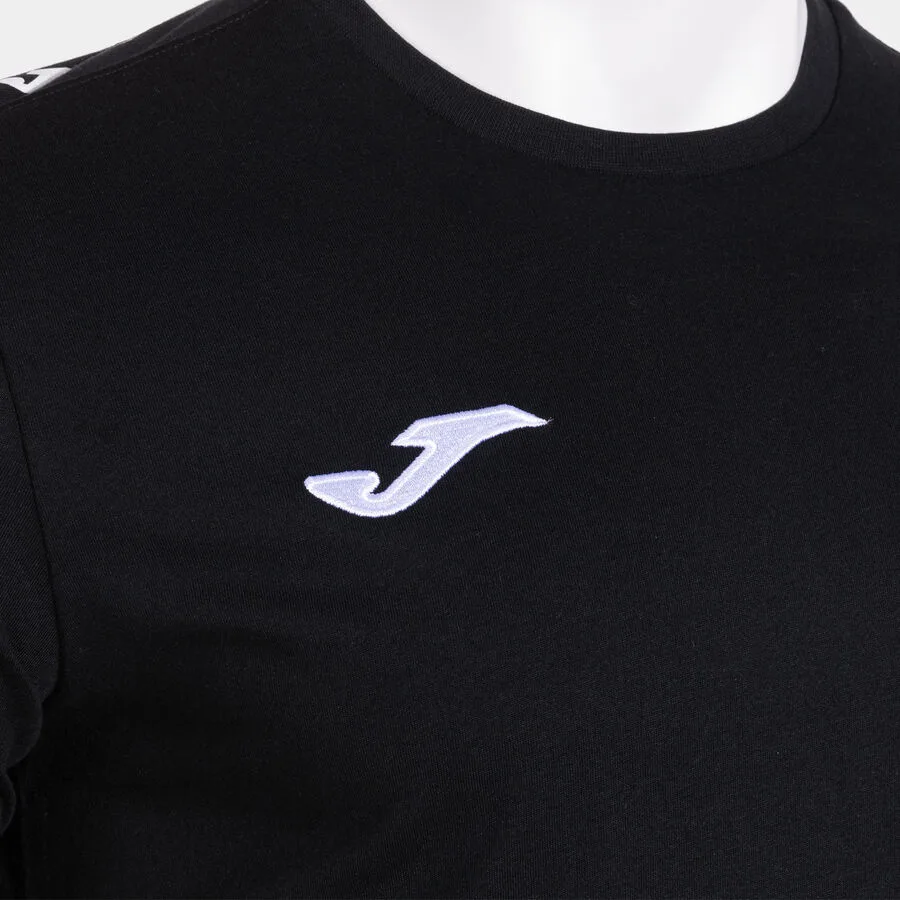 Olimpiada T-Shirt — Schwarz in Schwarz, Detailansicht