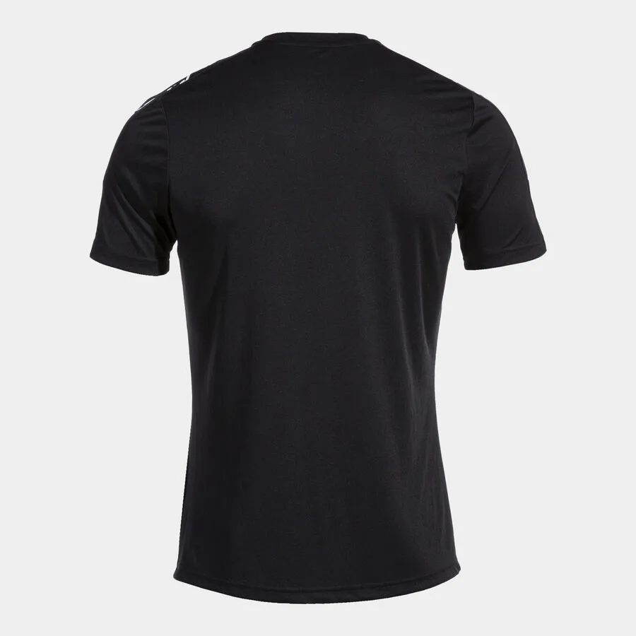 Olimpiada Shirt — Schwarz in Schwarz, Rückansicht