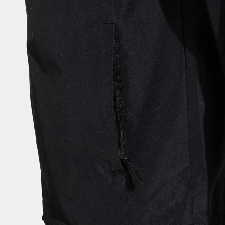 Champions VIII Regenjacke — Schwarz-Antrazith in Schwarz-Antrazith, Detailansicht