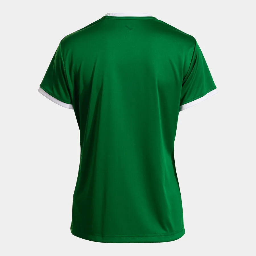 Combi Premium Shirt Women — Grün-Weiss in Grün-Weiß, Rückansicht