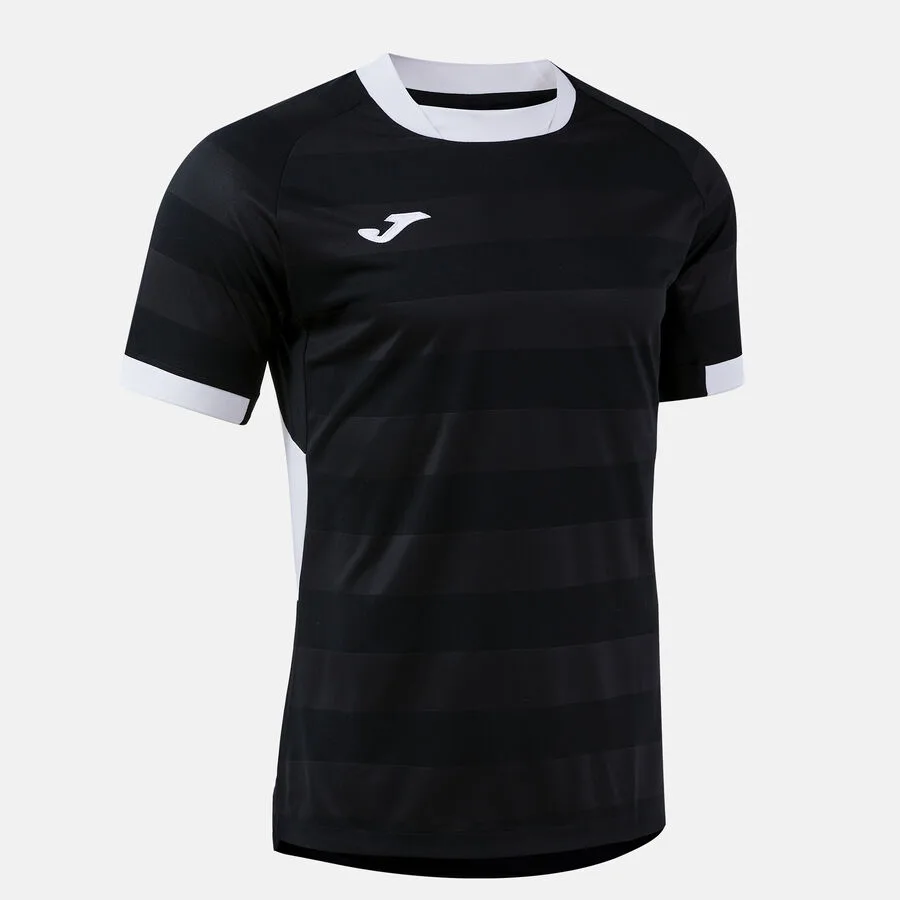 Toletum VII Trikot — Schwarz-Weiss in Schwarz-Weiß, Schrägansicht
