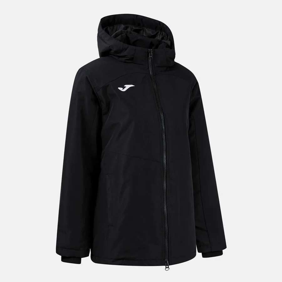 Trivor II Anorak Women — Schwarz in Schwarz, Schrägansicht