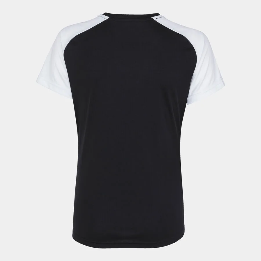 Shirt Academy IV — Schwarz-Weiss in Schwarz-Weiß, Rückansicht