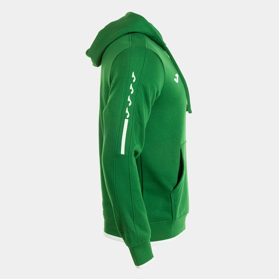 Olimpiada Hoodie — Grün in Grün, Seitenansicht