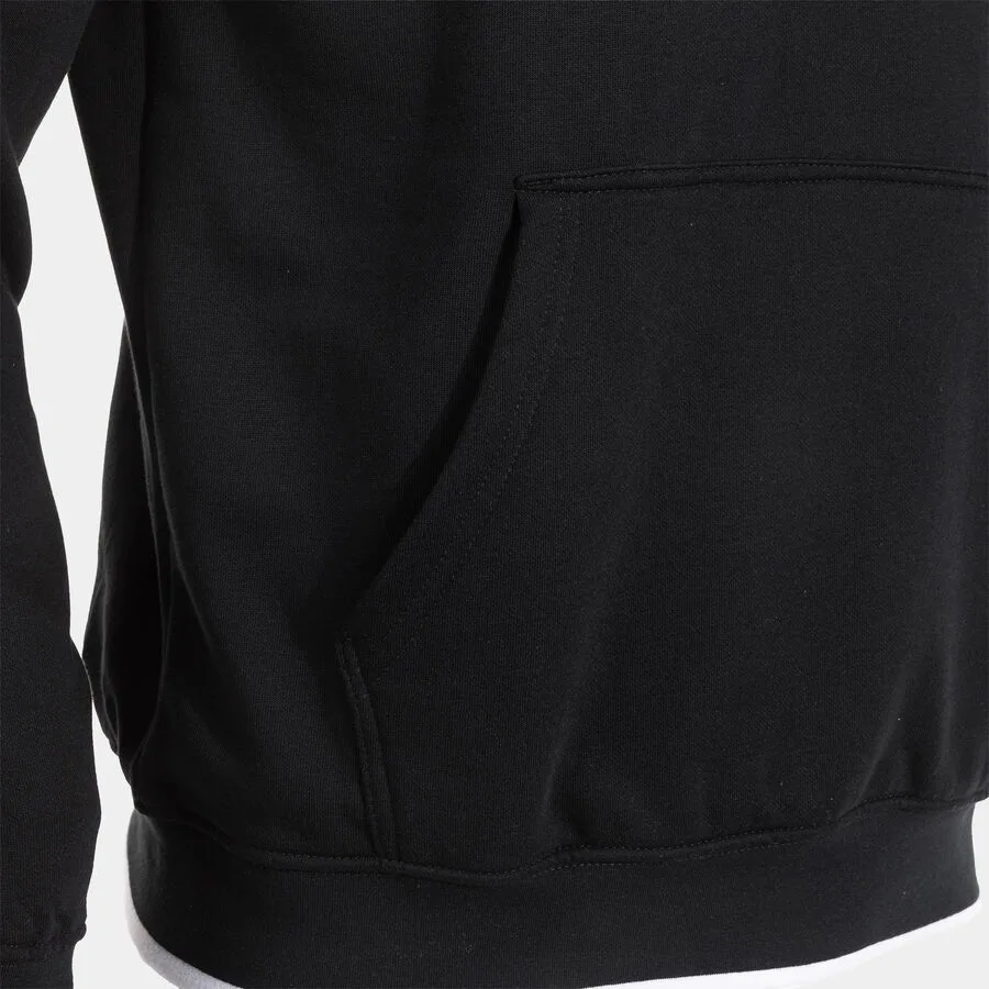 Olimpiada Hoodie — Schwarz in Schwarz, Detailansicht