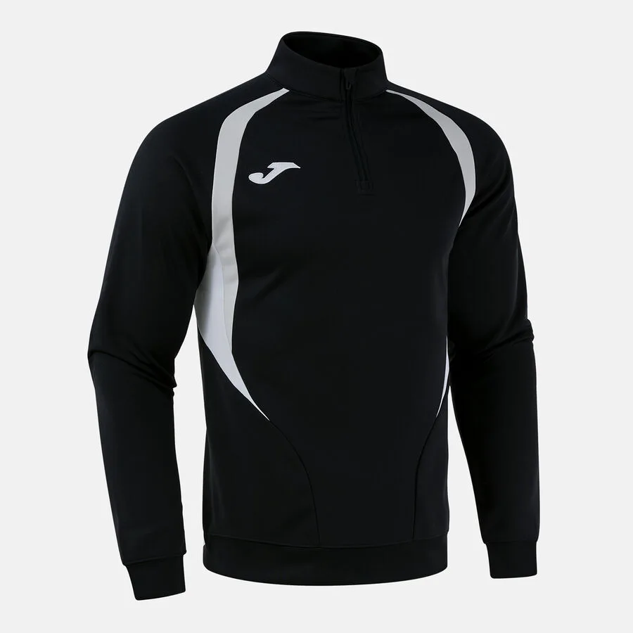 Championship 20 Sweatshirt — Schwarz-Hellgrau in Schwarz-Hellgrau, Schrägansicht