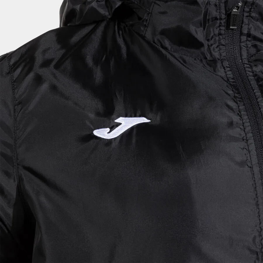 Rain Regenjacke — Schwarz in Schwarz, Detailansicht