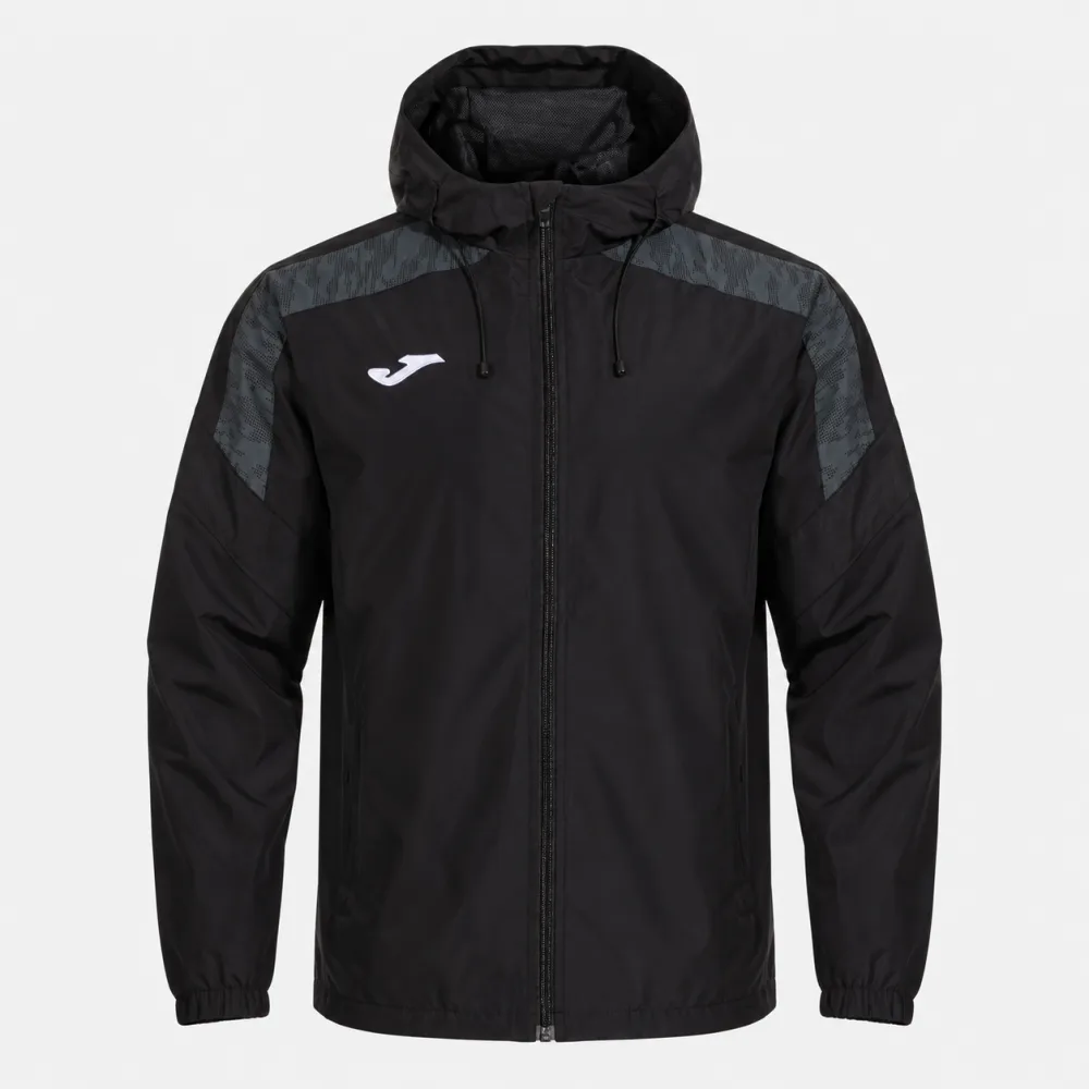 Champions VIII Regenjacke — Schwarz-Antrazith