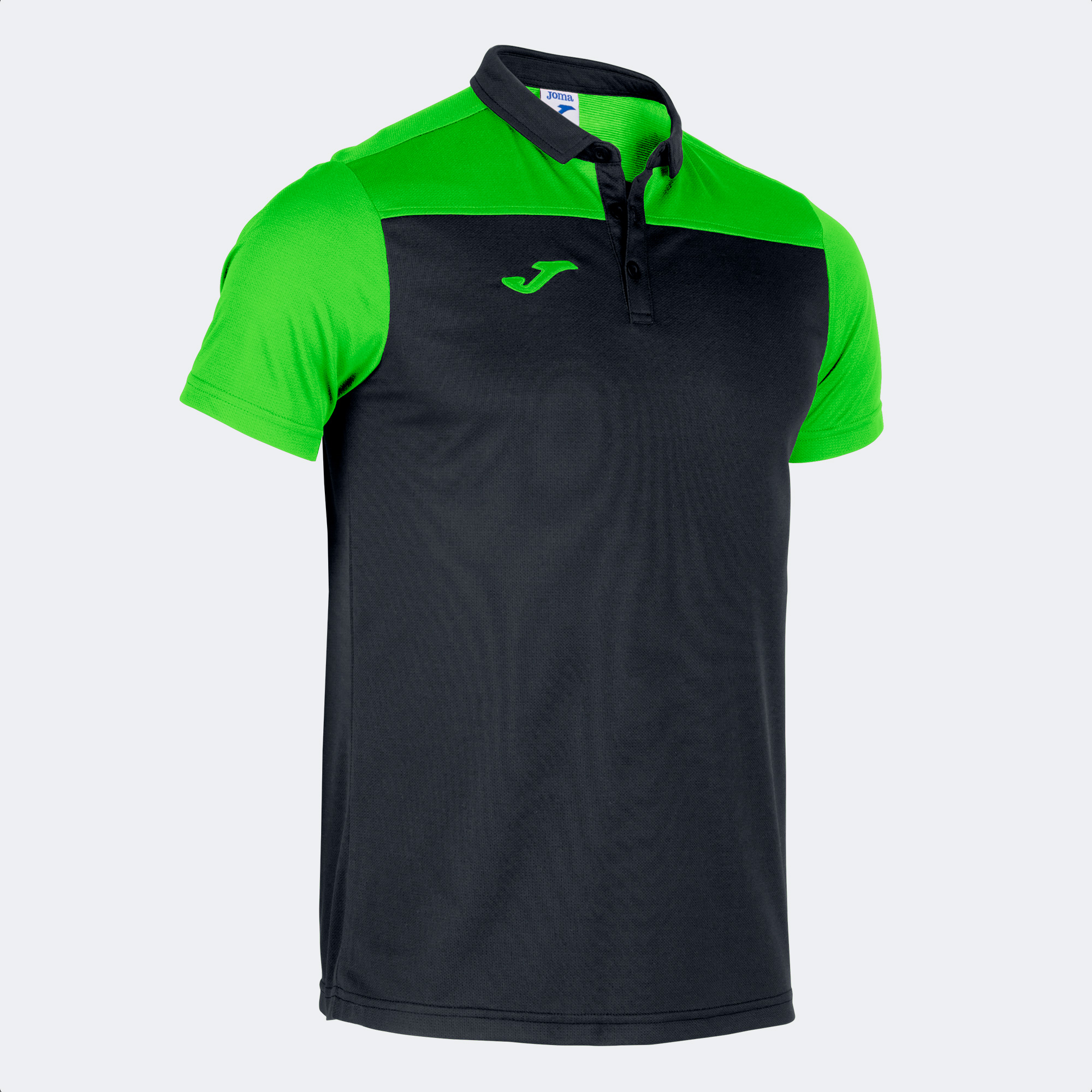 POLO COMBI — SCHWARZ-NEONGRÜN